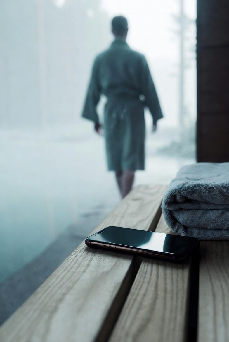 Unplug: A person who has chosen peace, walking away from the noise and chaos of daily life.